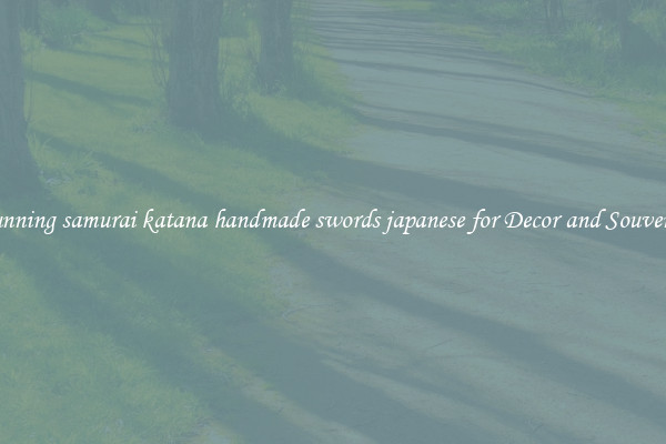 Stunning samurai katana handmade swords japanese for Decor and Souvenirs