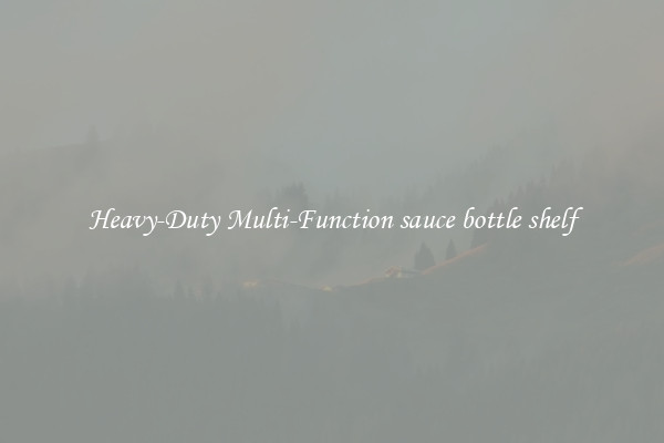 Heavy-Duty Multi-Function sauce bottle shelf