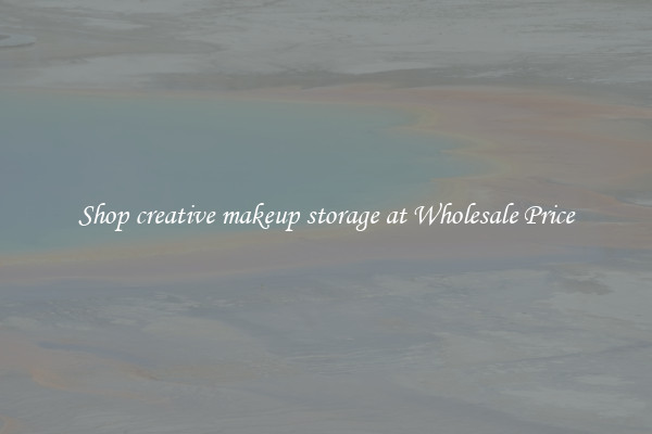 Shop creative makeup storage at Wholesale Price