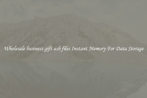 Wholesale business gift usb files Instant Memory For Data Storage