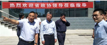 河北省政协副主席沈幼平到bevictor伟德调查调研